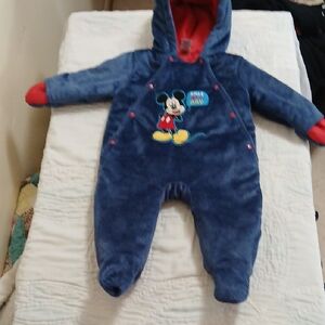 Disney Blue and Red Kids One Piece